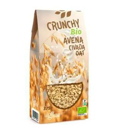 Crunchy avena BIO 375 g, La Grana