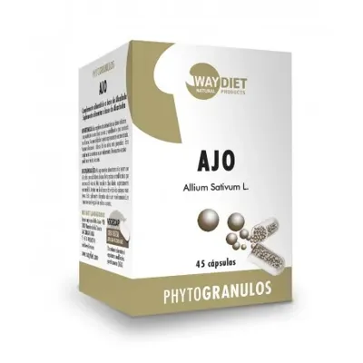 Ajo De 400 mg 45 cápsulas, Waydiet