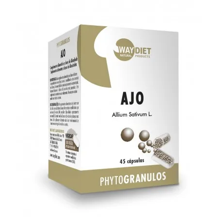 Alho De 400 mg 45 cápsulas, Waydiet