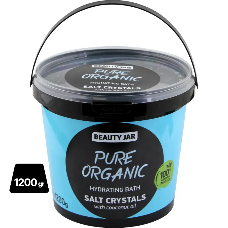 Sales de Cristal baño Puré BIO, Beauty Jar
