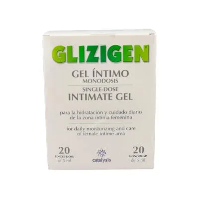 Gel intimo monodosis 20 x 5 ml, Glizigen