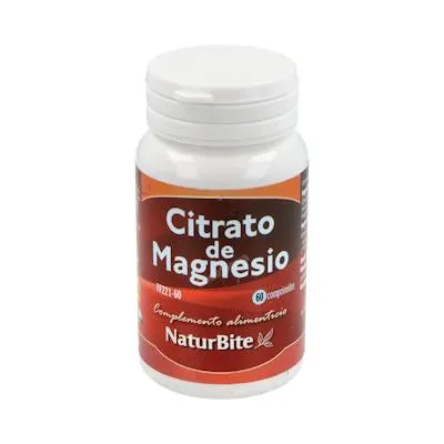 Citrato de magnesio 60 comprimidos, Naturbite