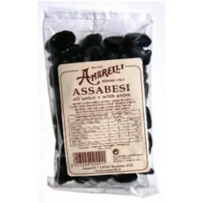 Assabesi regaliz con goma arabica al anís 10 x 100 g, Amarelli