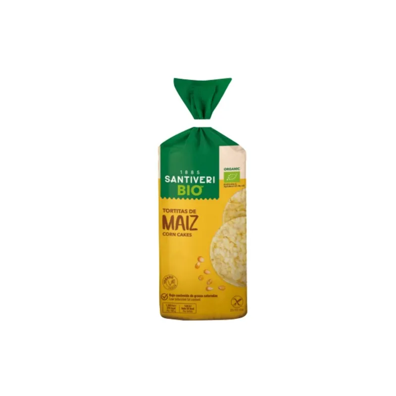 Tortitas maiz BIO 130 g, Santiveri