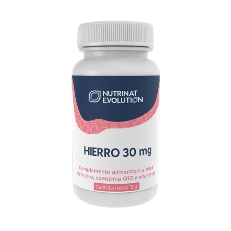 Hierro 30 mg 30 cápsulas, Nutrinat Evolution