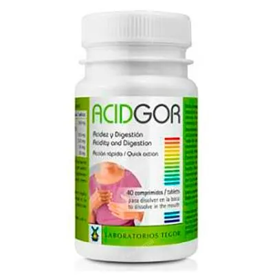 Acidgor 40 comprimidos, Tegor