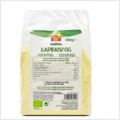 Harina de garbanzos BIO 500 g, La Finestra Sul Cielo
