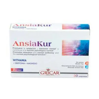 Ansiakur 30 comprimidos, Gricar