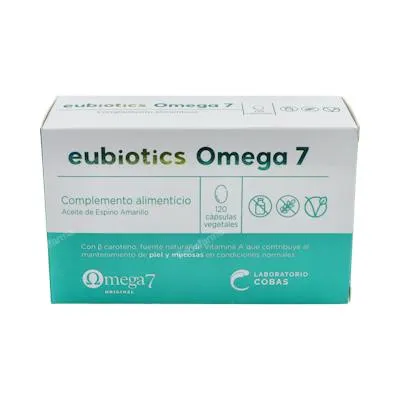 Eubiotics omega 7 120 cápsulas, Cobas