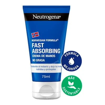 Manos crema rap abs duplo tubo t/blanco 75 ml, Neutrogena
