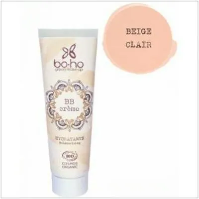 Bb cream 02 Beige Clair hidratante BIO 30 ml, Boho Green Make Up