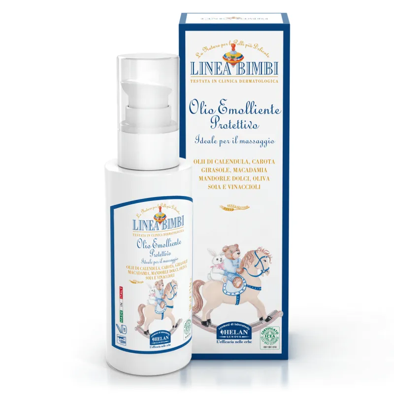 Aceite masaje protector suaviza 100 ml, Linea Bimbi