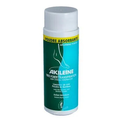 Polvo absorvente para pies 75 g, Akileine
