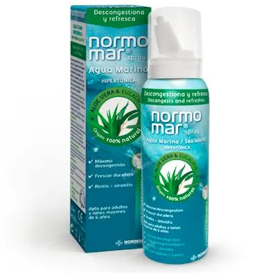 Spray nasal aloe eucapilto 120 ml, Normomar