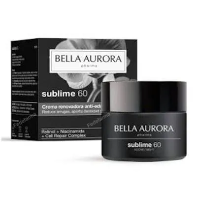 Sublime 60 crema de noche 50 ml, Bella Aurora