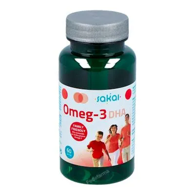 Omega 3 DHA 60 perlas, Sakai