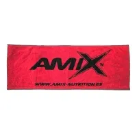 Toalla color negro rojo, Amix