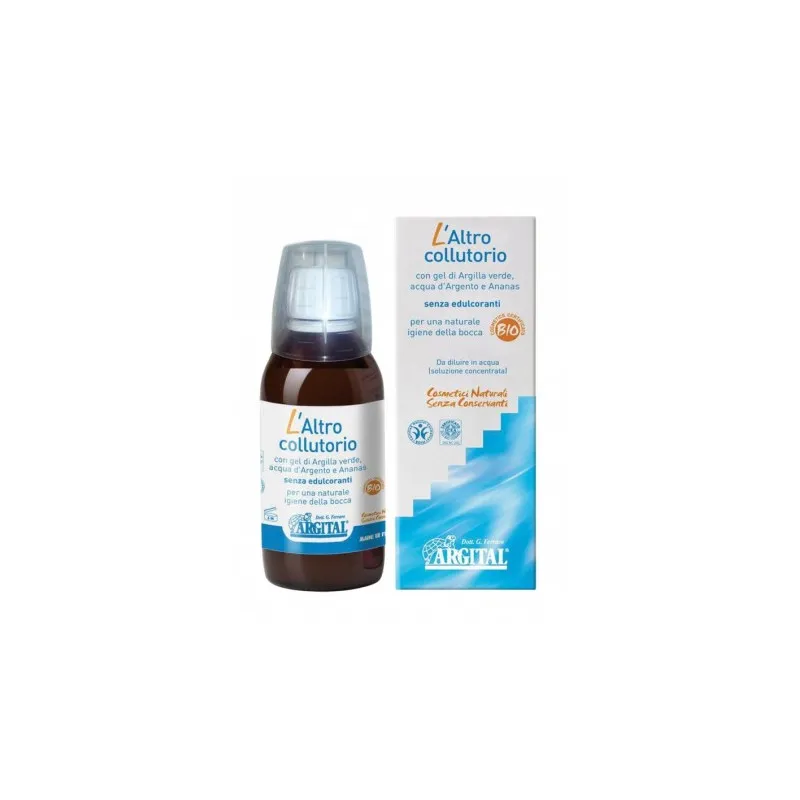 Colutorio arcilla agua plata piña BIO 100 ml, Argital