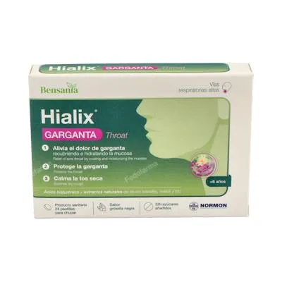 Para chupar 24 pastillas, Hialix