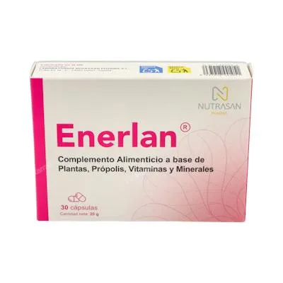 Enerlan 30 cápsulas, Nutrasan
