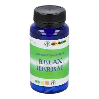 Relax herbal 60 cápsulas, Alfa Herbal