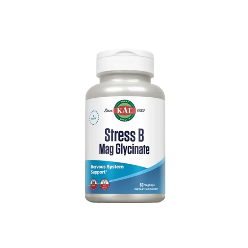 Stress b mag glycinate, Kal