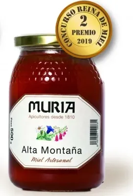 Tarro de miel Alta Montaña 500 g, Muria