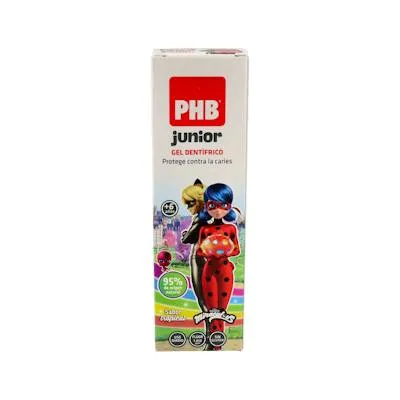 Junior pasta dental tropical 6 ladybug 75 ml, Phb