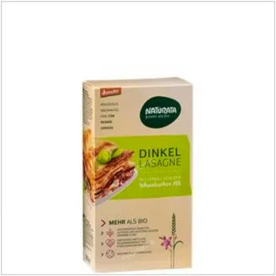 Lasaña de espelta demeter 250 g, Naturata