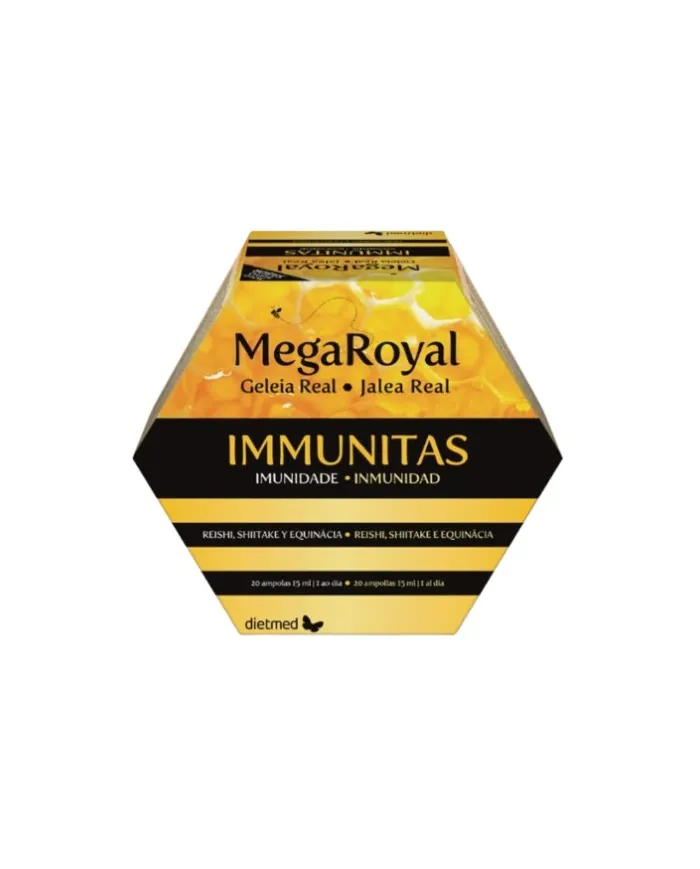 Mega Royal Immunitas Royal Jelly Dietmed 20 vials, Dietmed