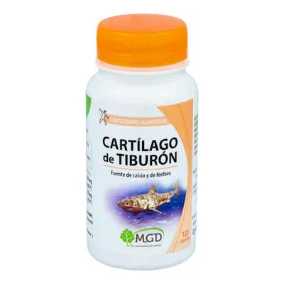 Cartílago de tiburón 120 cápsulas, Mgd
