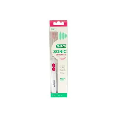 Cepillo elec sonic sensitive pilas 1 un, Gum