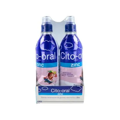 Cito oral junior zinc 2 botellas 500 ml, Cito-oral