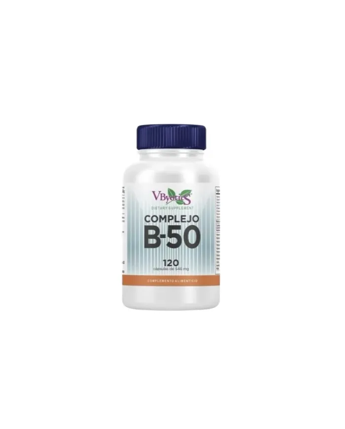 Complejo b-50 metilado 120 cápsulas, Vbyotics