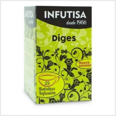 Diges 12 infusie 25 theezakjes, Infutisa