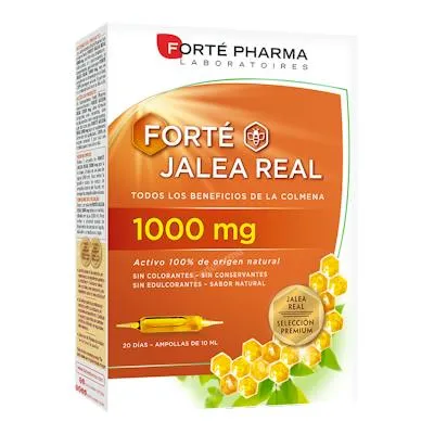 Forte jalea real 1000 mg 20 ampollas, Forte Pharma