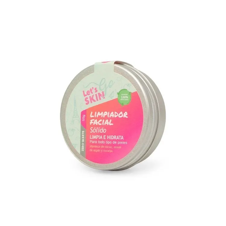 Limpiador Facial Sólido, Let's Go Skin