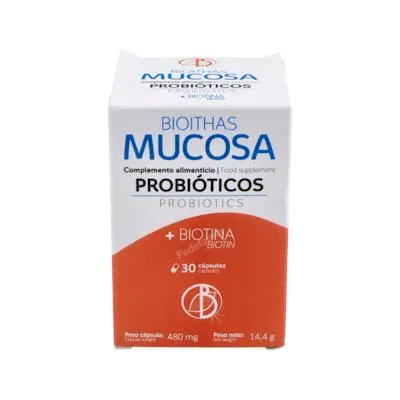 Mucosa 30 cápsulas, Bioithas