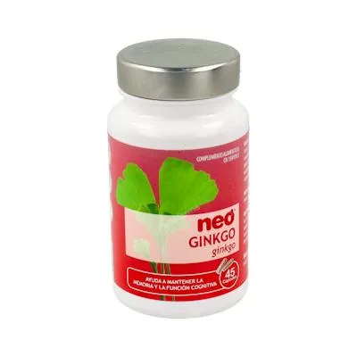 Ginkgo biloba microgranulos 45 cápsulas, Neo