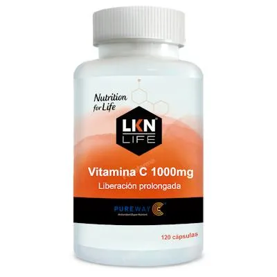 Vitamina C 1000 mg 120 cápsulas, Lkn