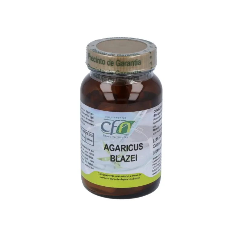 Agaricus blazei champiñon del sol 60 cápsulas, Cfn