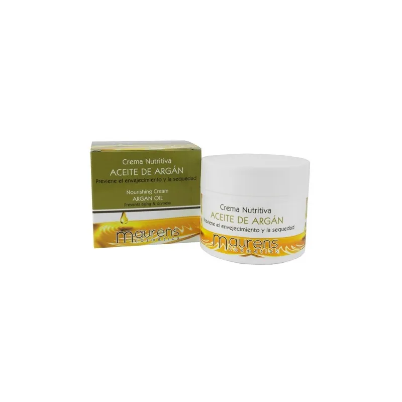 Crema nutritiva aceite argan 125 ml, Maurens