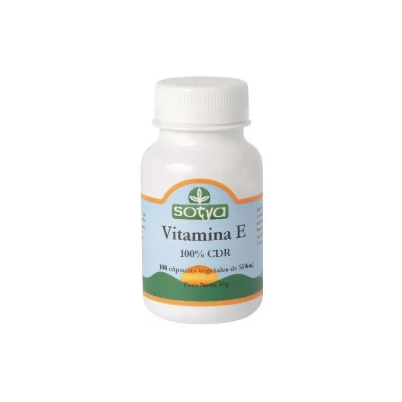 Vitamina e 500 mg 100 cápsulas, Sotya