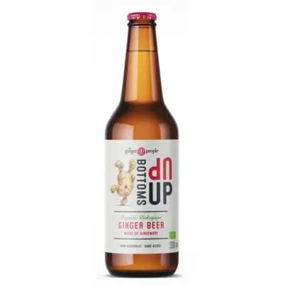 Cerveza De Jengibre Bottom’S Up -Ginger 330 Ml, The Ginger People