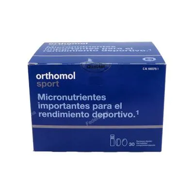 Sport beb 30 ampollas, Orthomol