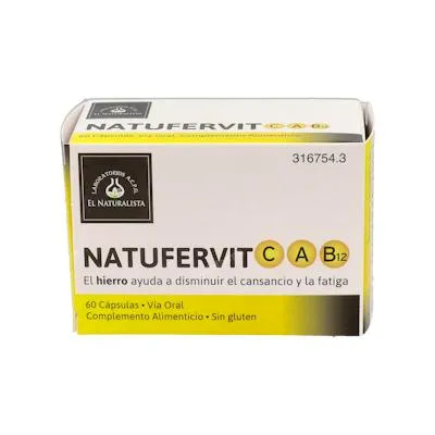 Natufervit 60 cápsulas, El Naturalista