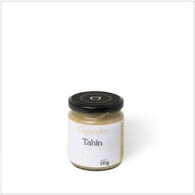 Tahin blanco crudo s/sal 210 g, Oleander