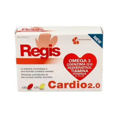 Regis cardio 30 cápsulas, Global Remediation