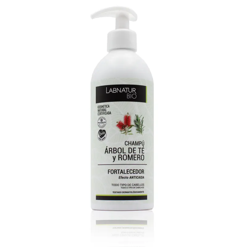 Champú árbol té romero 450 ml, Labnatur Bio