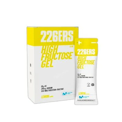 Doos 6 st. high fructose gel lemon 80 g, 226ers